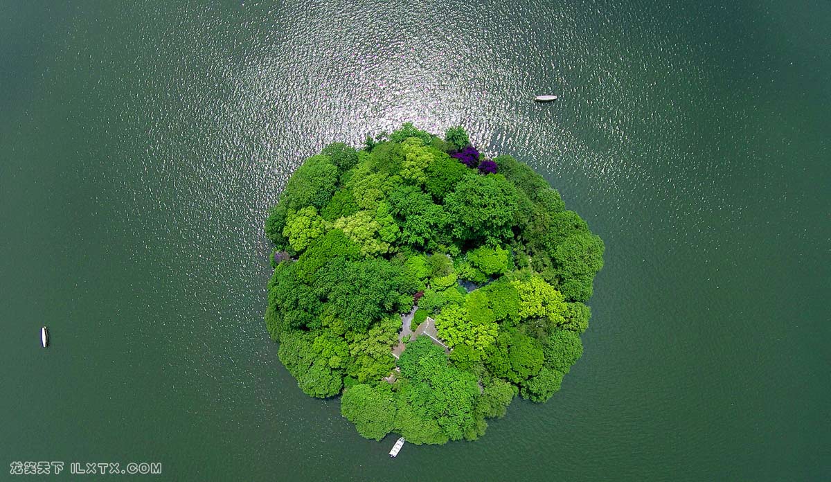 杭州西子湖畔的阮公墩岛 - 20150505